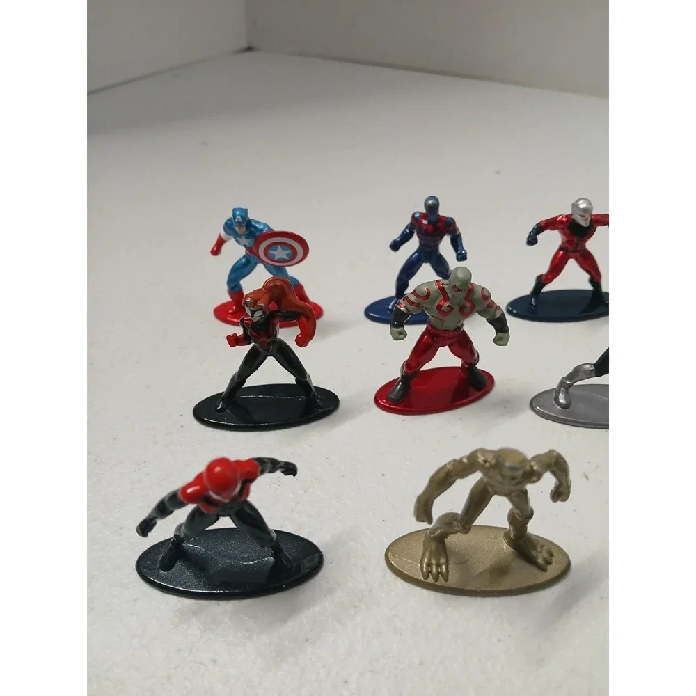 Marvel‎ Nano Metalfigs Jada Toys 17ct Die-Cast Lot - Venom Thanos Spider-Man